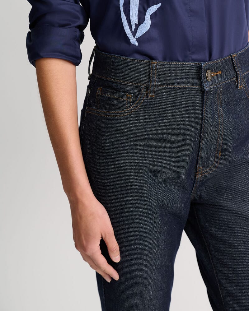 Victoria Straight Leg Jean in INDIGO
