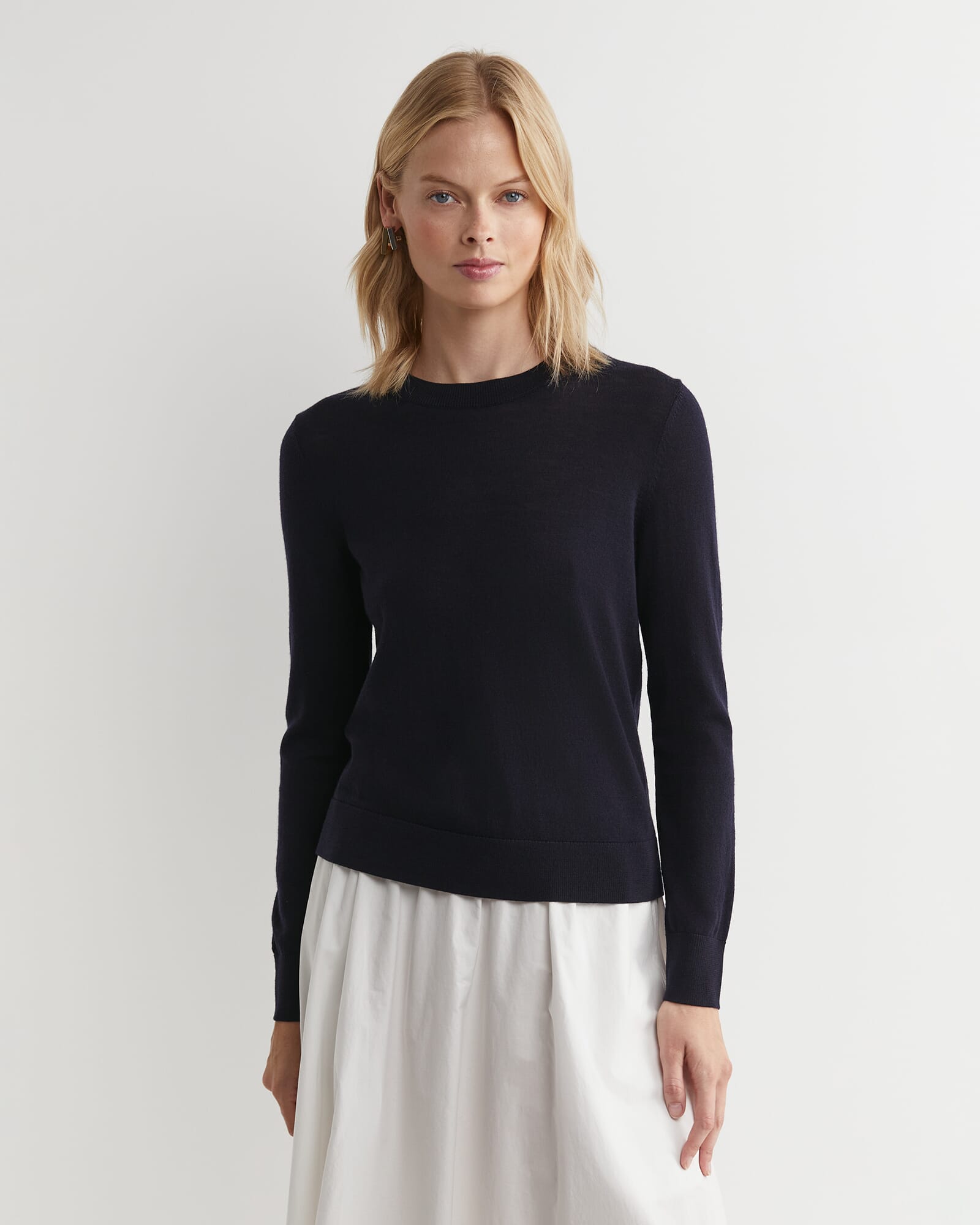 Francis Merino Crew Neck Knit