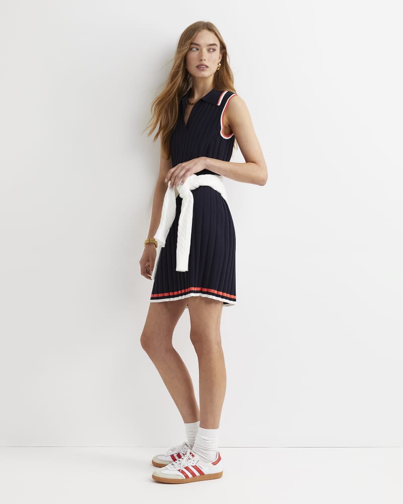 Maxine Milano Tennis Dress in NAVY