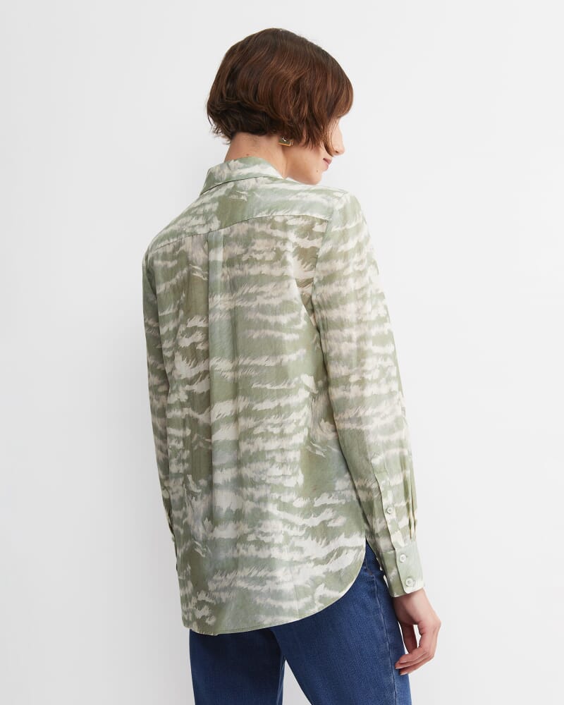 Bell Long Sleeve Shirt in GREEN