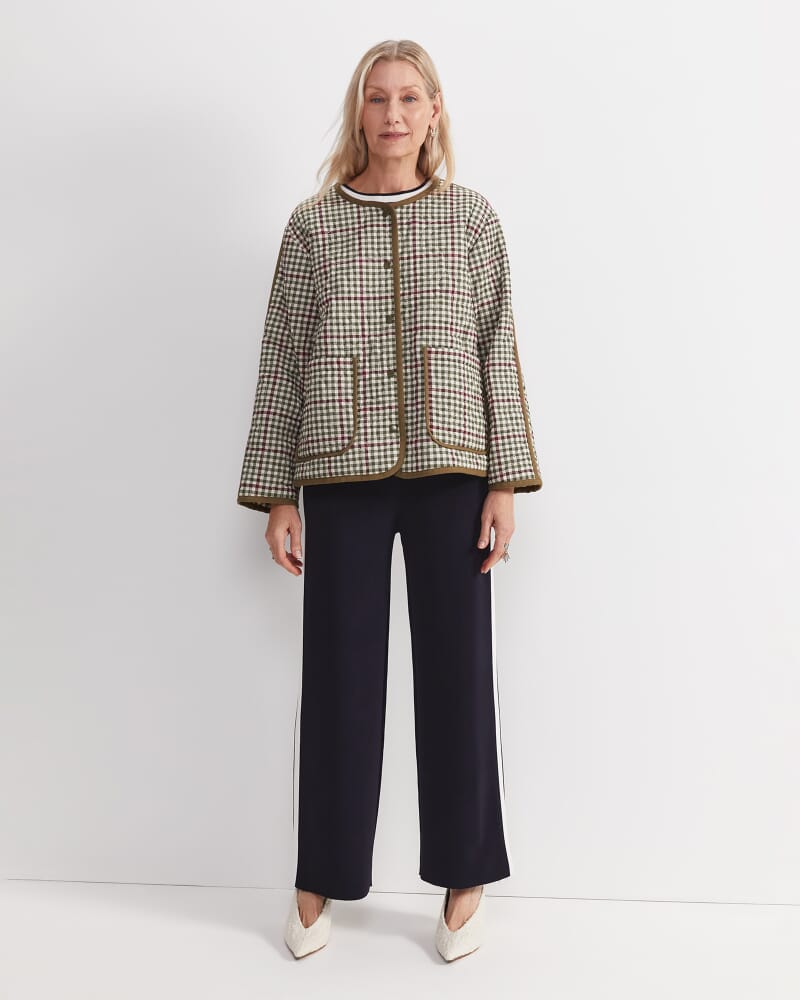 Gina Quilted Jacket in MULTI