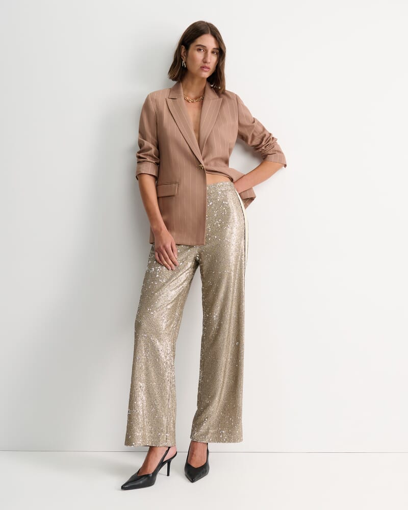 Sammi Sequin Pant in GOLD
