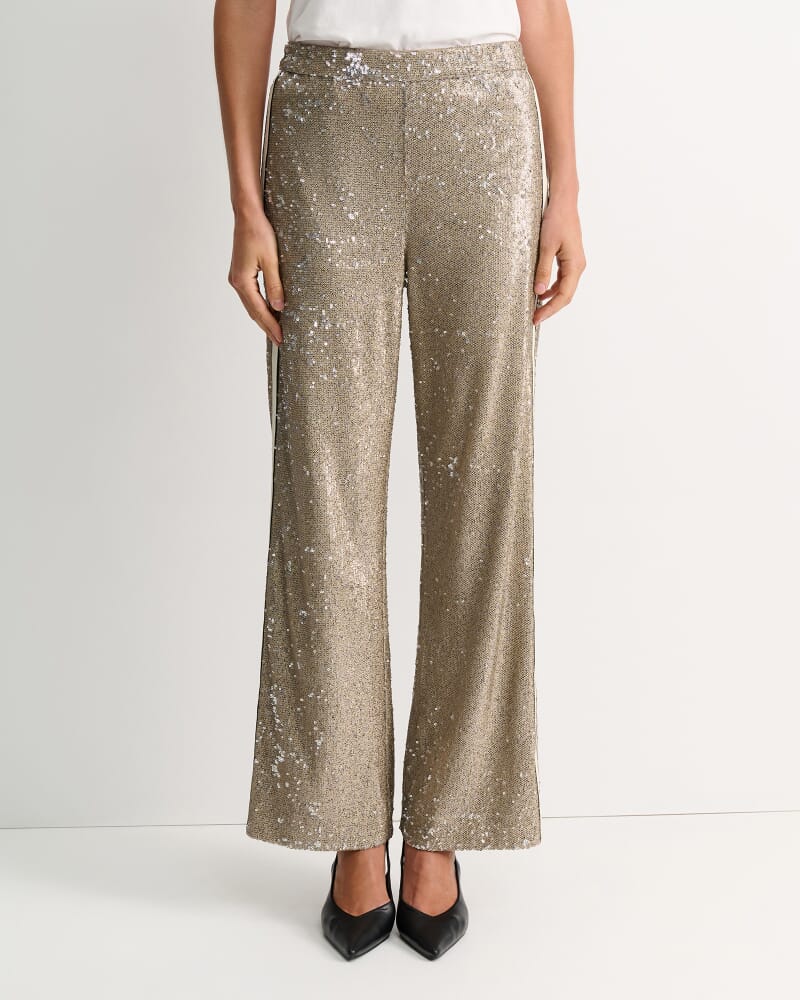 Sammi Sequin Pant in GOLD