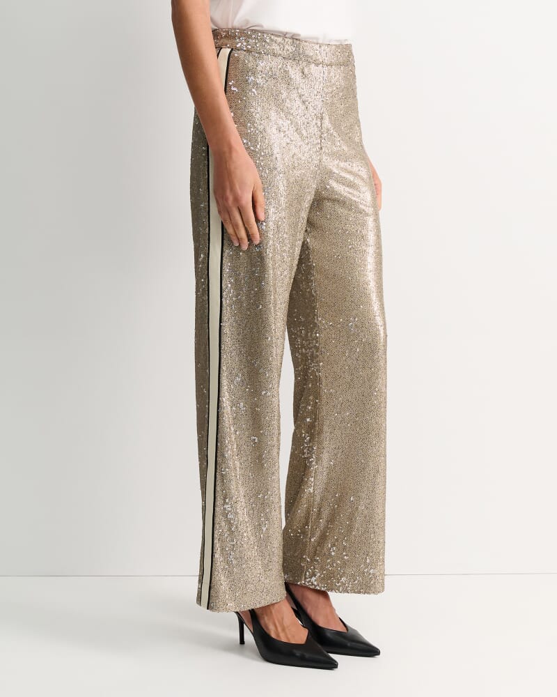 Sammi Sequin Pant in GOLD