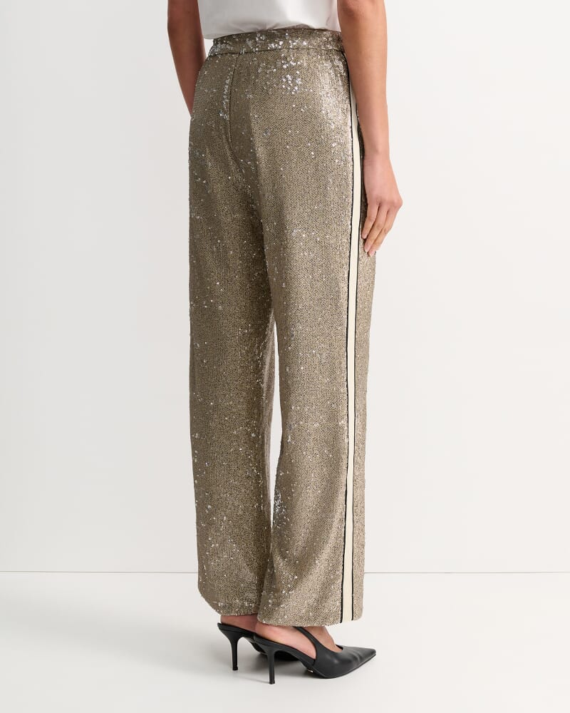 Sammi Sequin Pant in GOLD