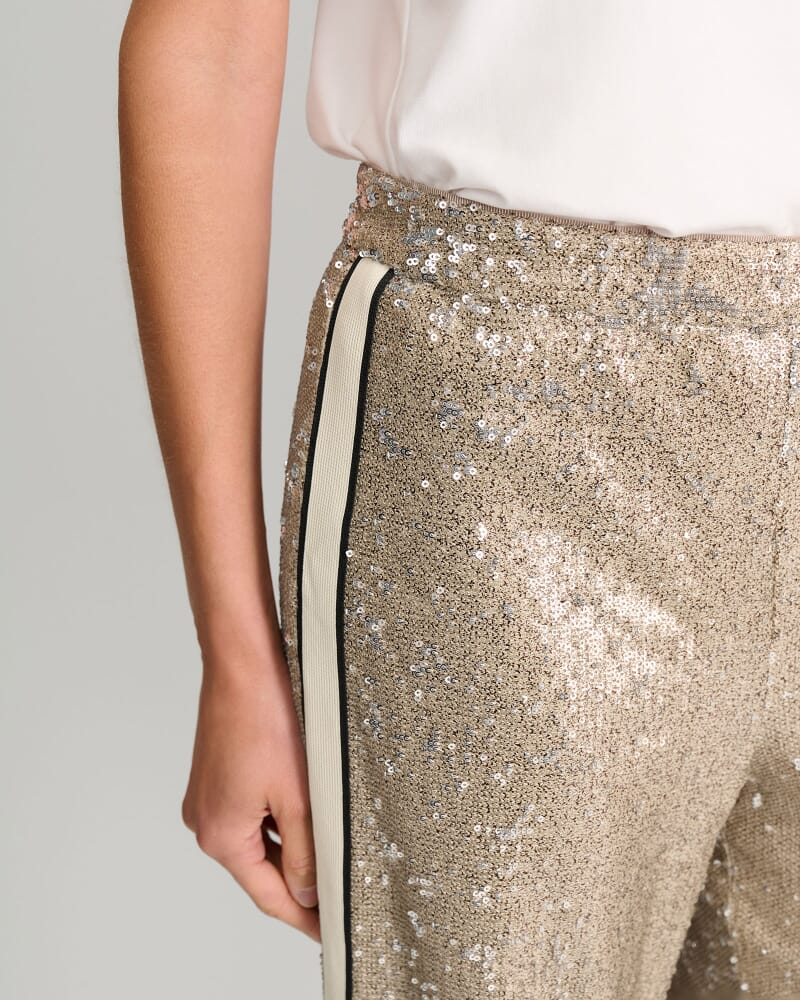 Sammi Sequin Pant in GOLD