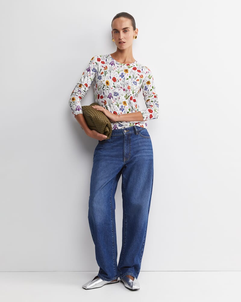 Meadow Liberty Long Sleeve Magic Tee in MULTI