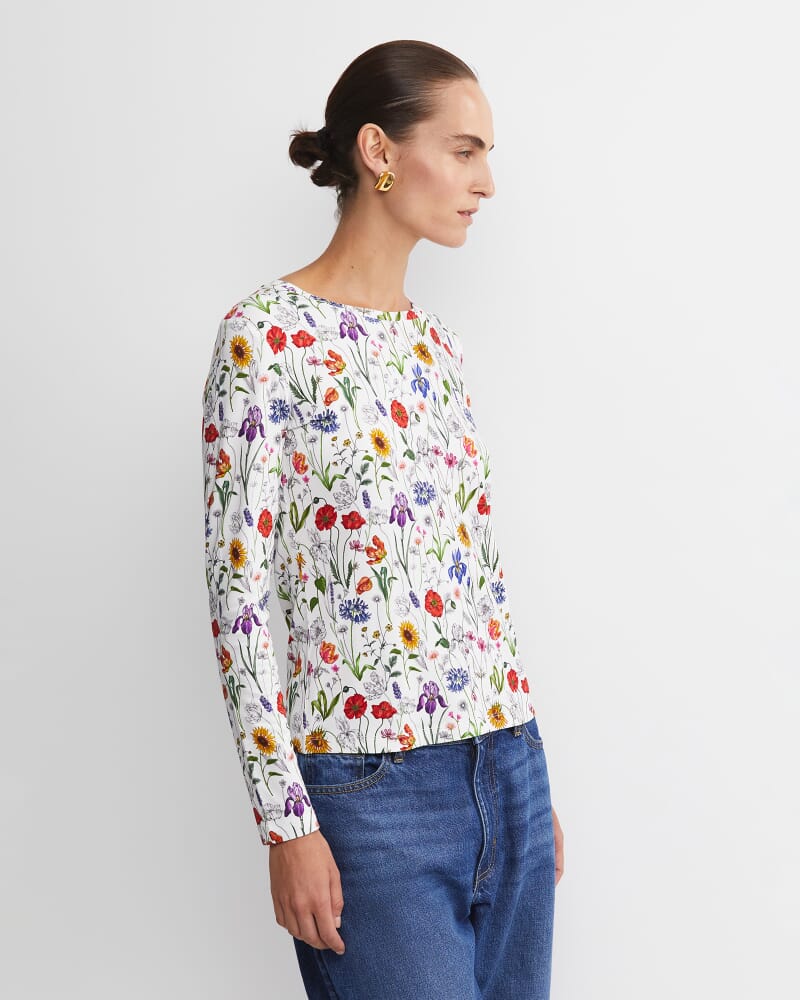 Meadow Liberty Long Sleeve Magic Tee in MULTI