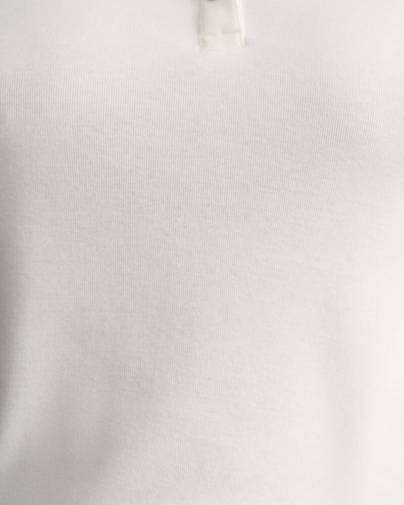 Lucy Snap Funnel Neck Top in IVORY