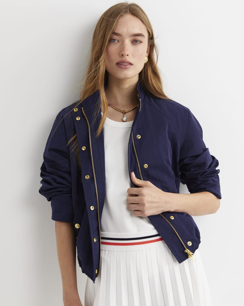 Tia Windcheater in NAVY