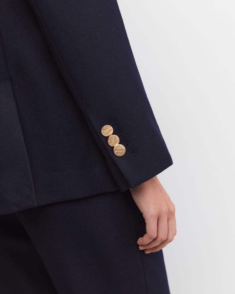 Frankie Single Breasted Blazer in NAVY