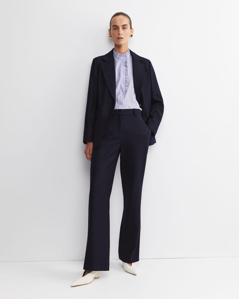 Frankie Straight Leg Pant in NAVY