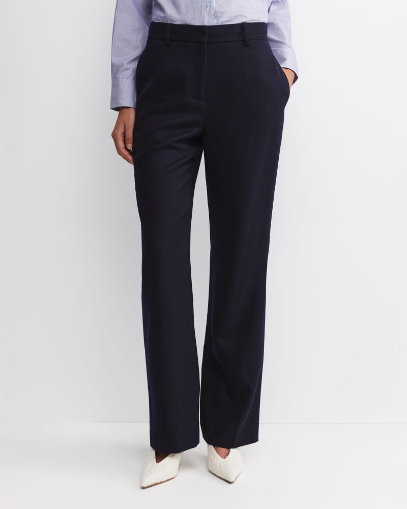 Frankie Straight Leg Pant in NAVY