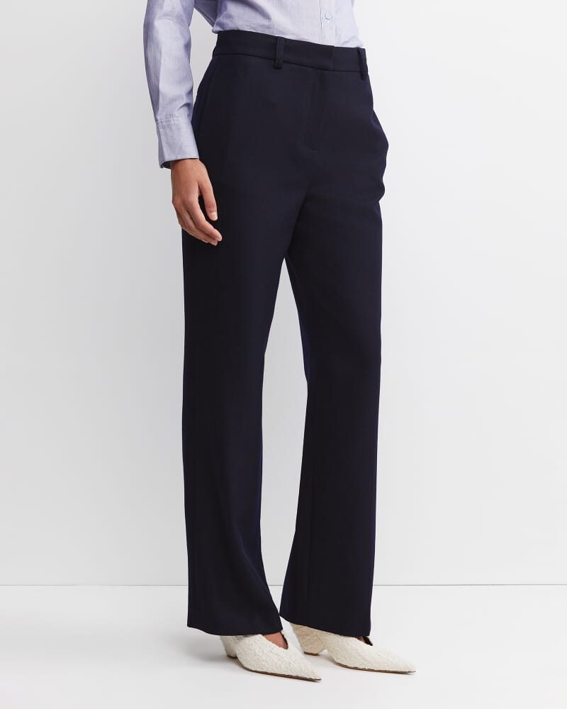 Frankie Straight Leg Pant in NAVY