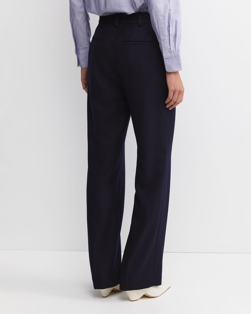 Frankie Straight Leg Pant in NAVY