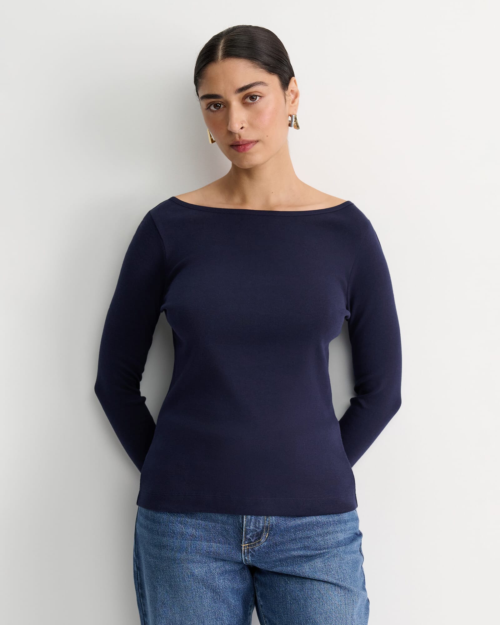 Heidi Long Sleeve Rib Tee