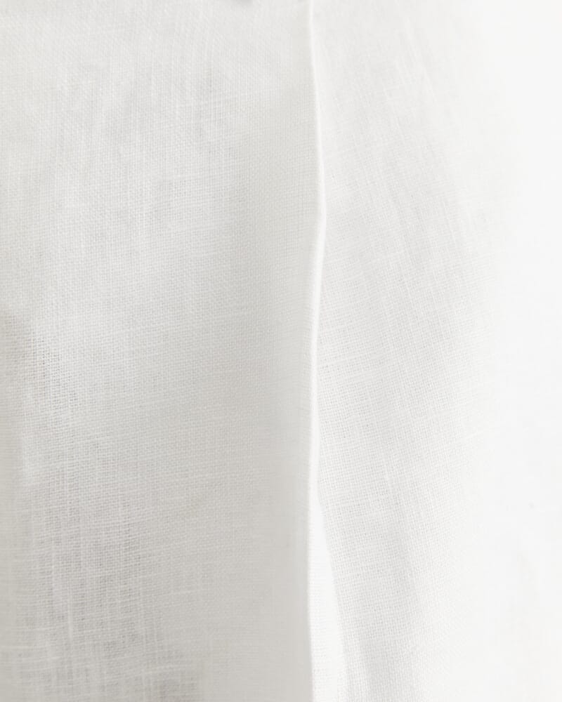 Lilou Linen Short in WHITE