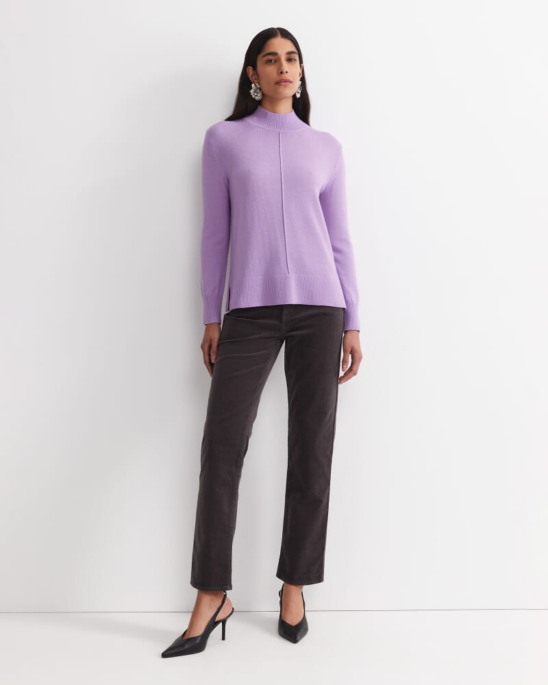 Cass Wool Sweater in LILAC