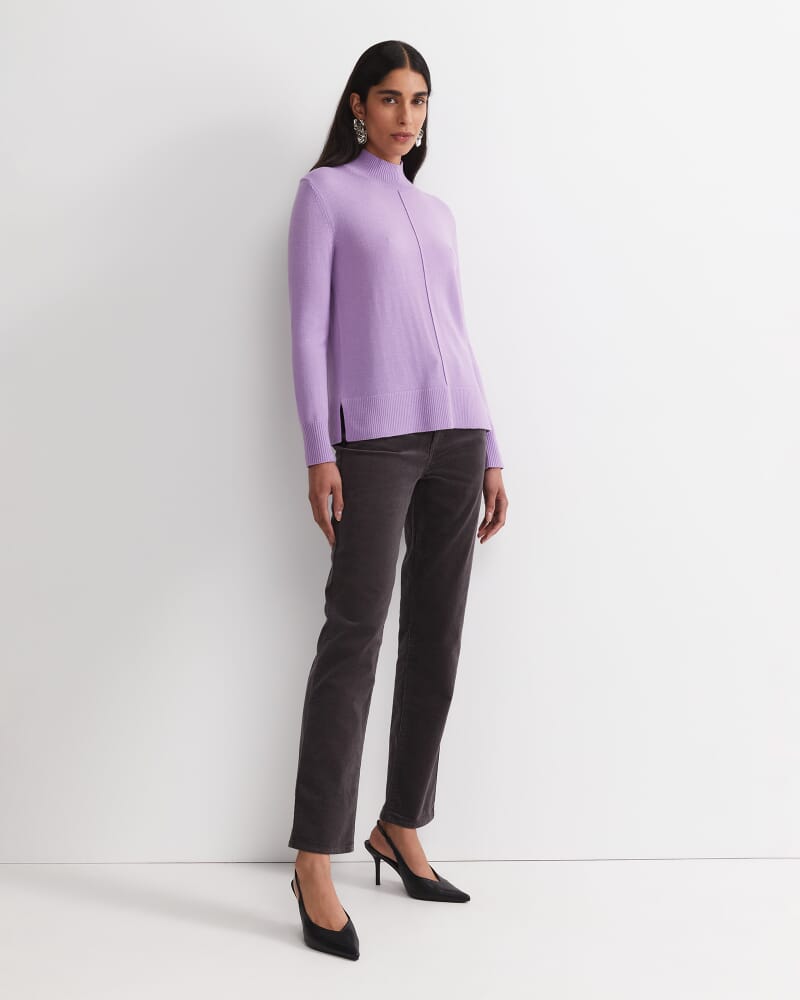Cass Wool Sweater in LILAC