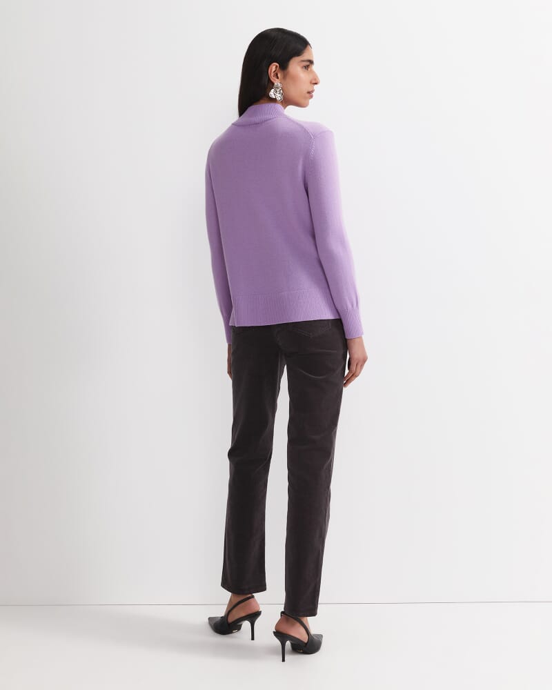 Cass Wool Sweater in LILAC