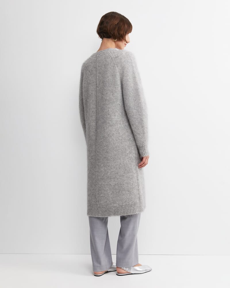 Sarish Cocoon Coatigan in GREY MARLE