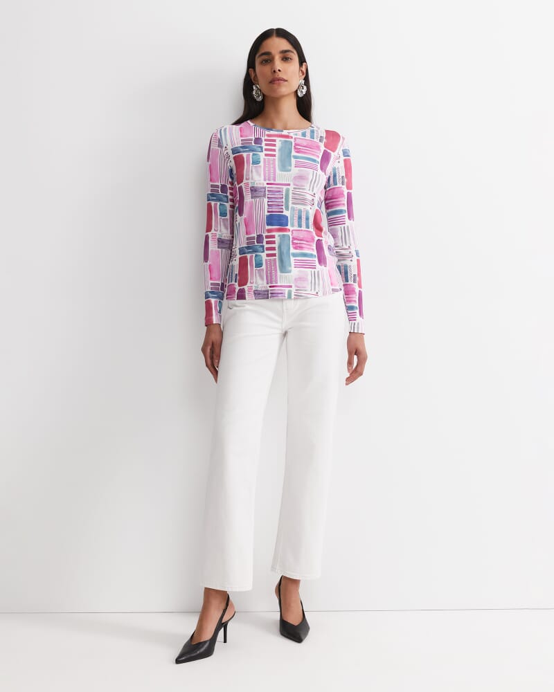 Construct Liberty Magic Tee in PINK MULTI