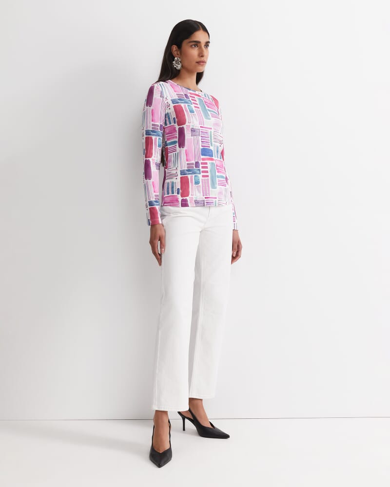 Construct Liberty Magic Tee in PINK MULTI