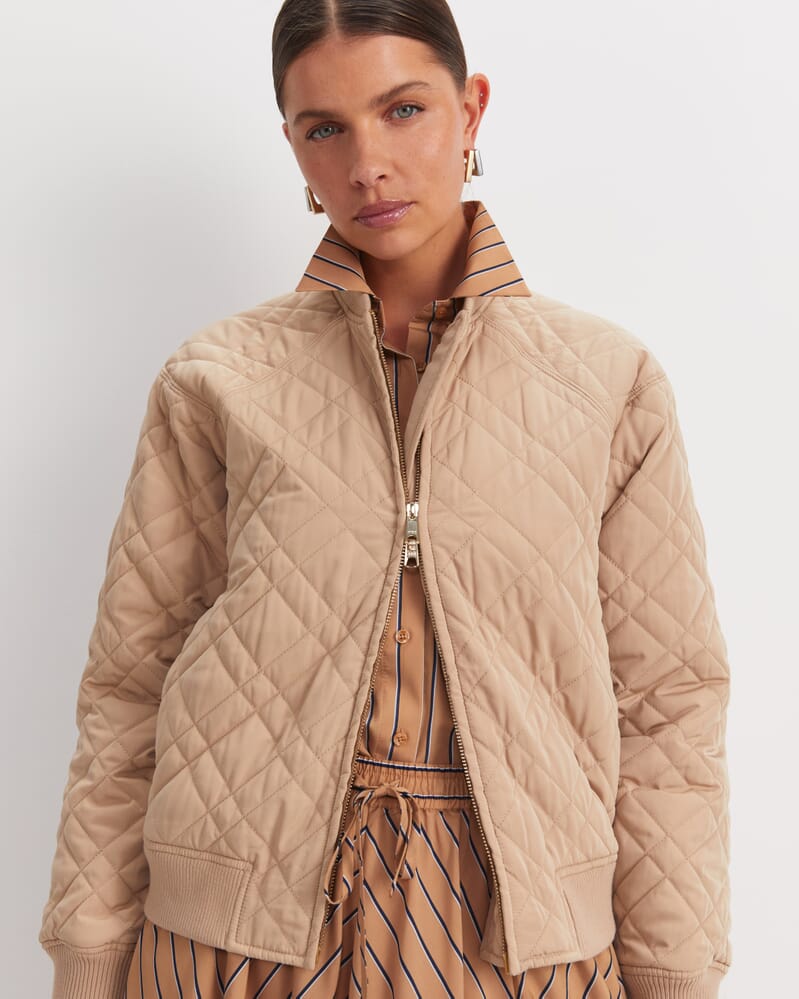 Vera Quilted Bomber