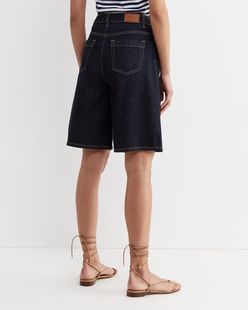 Alyse Denim Short in INDIGO