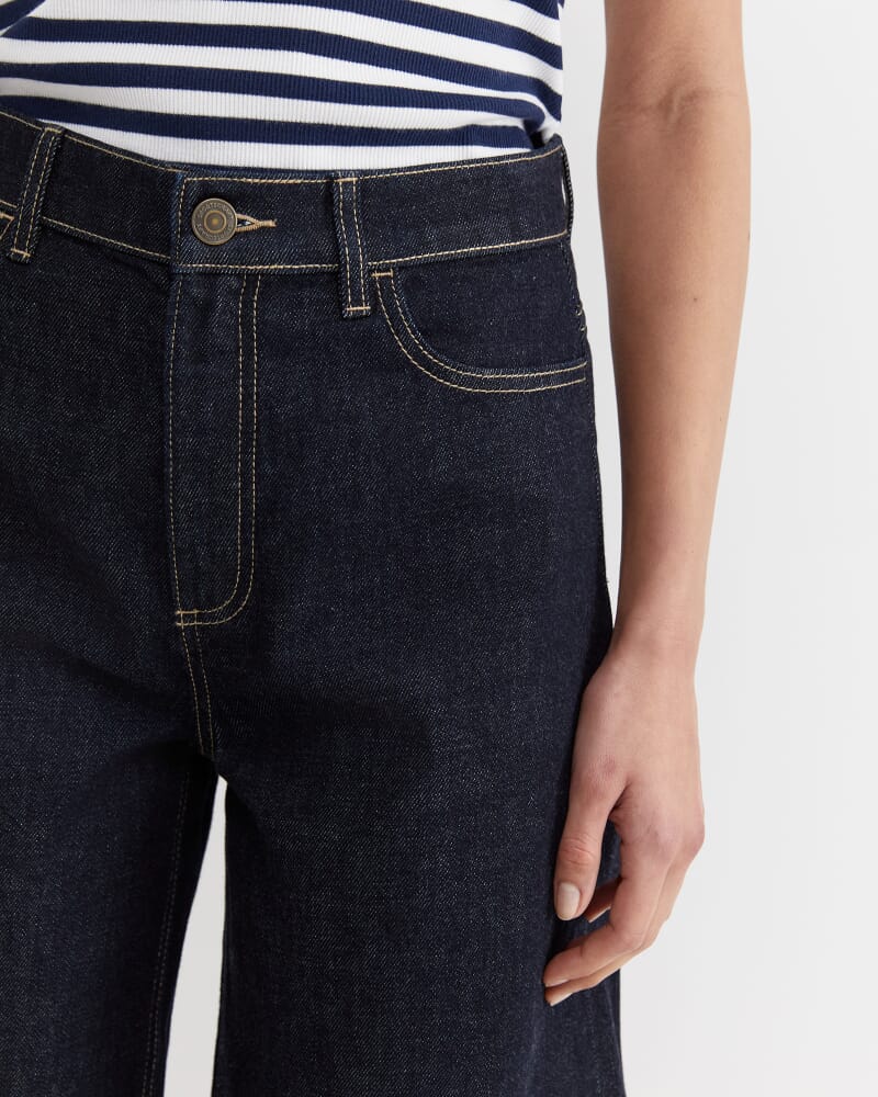 Alyse Denim Short in INDIGO