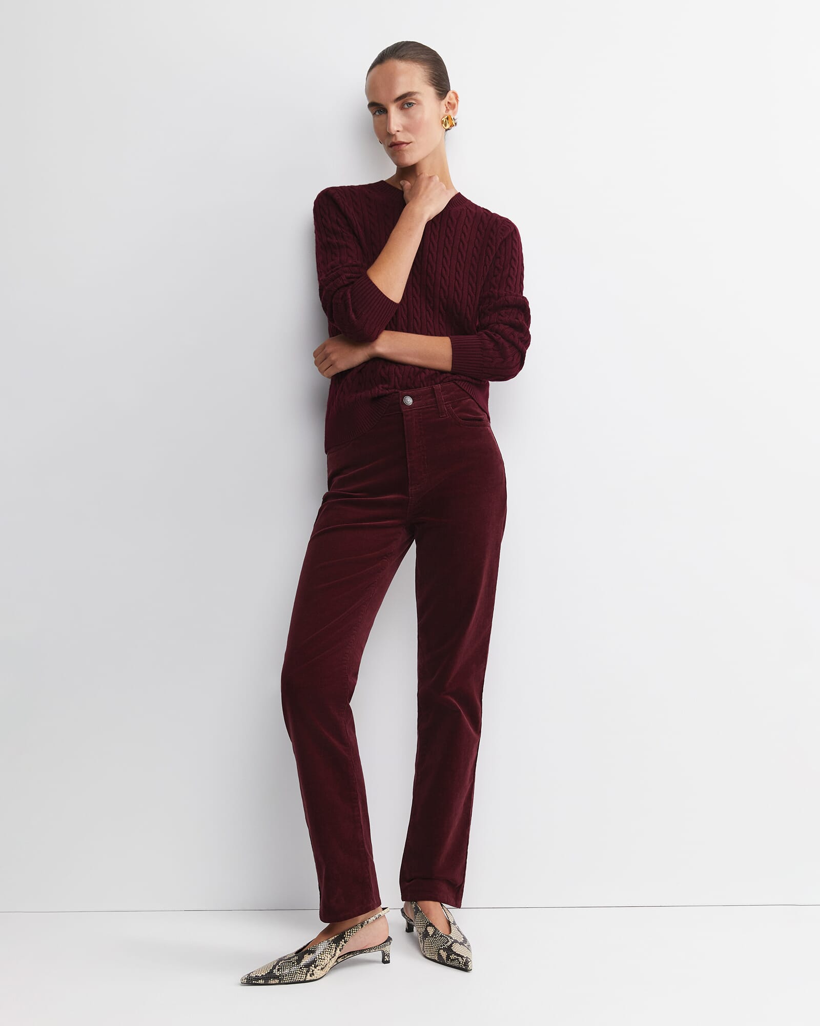 Cleo Straight Cord Jean