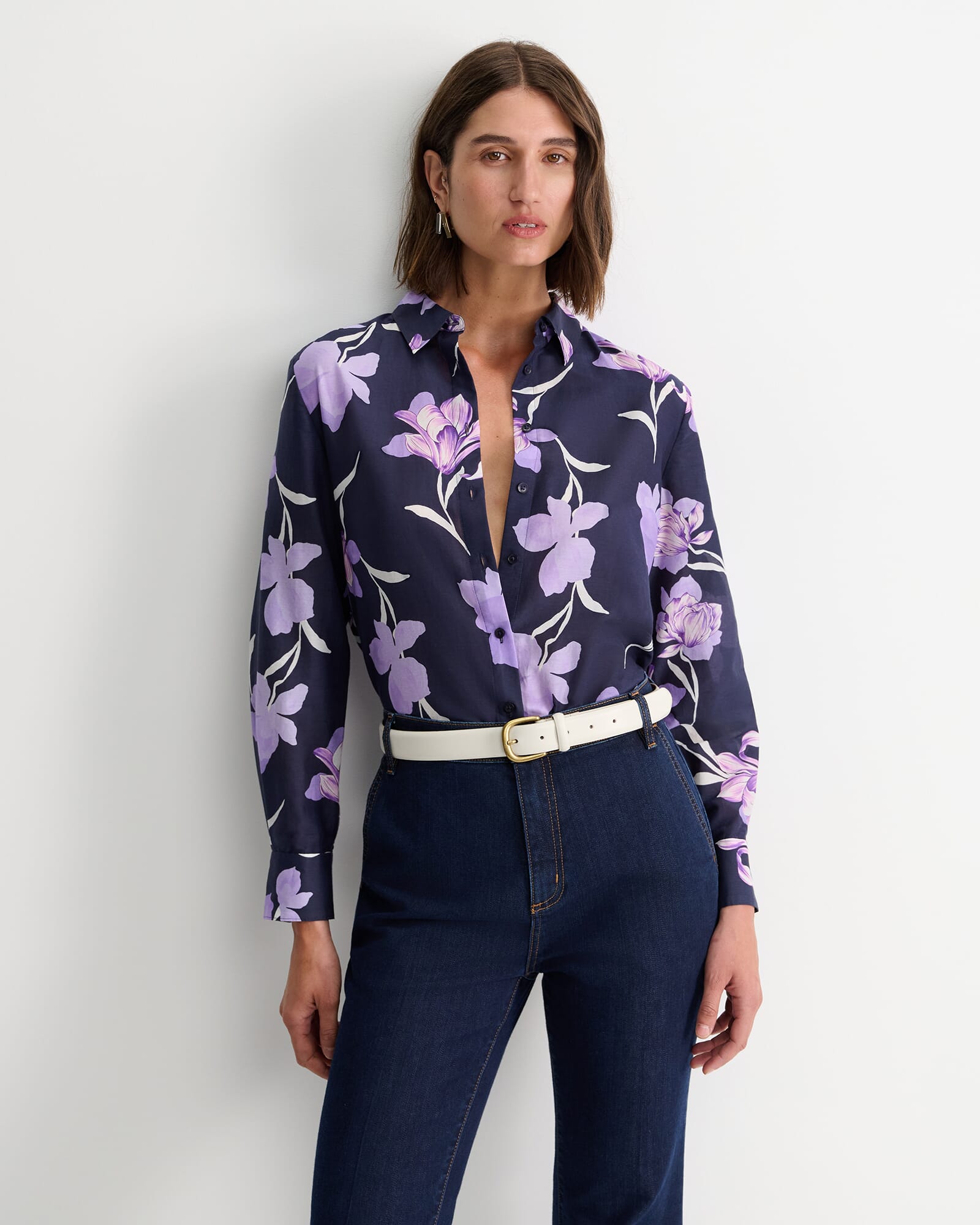 Iris Cotton Silk Shirt
