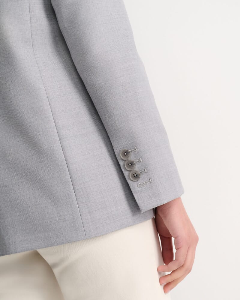 Wren Single Breasted Blazer in GREY