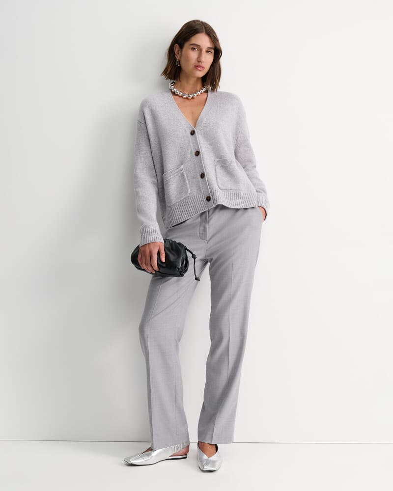 Wren Straight Leg Pant in GREY