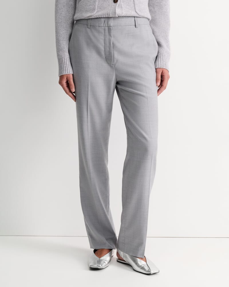 Wren Straight Leg Pant in GREY