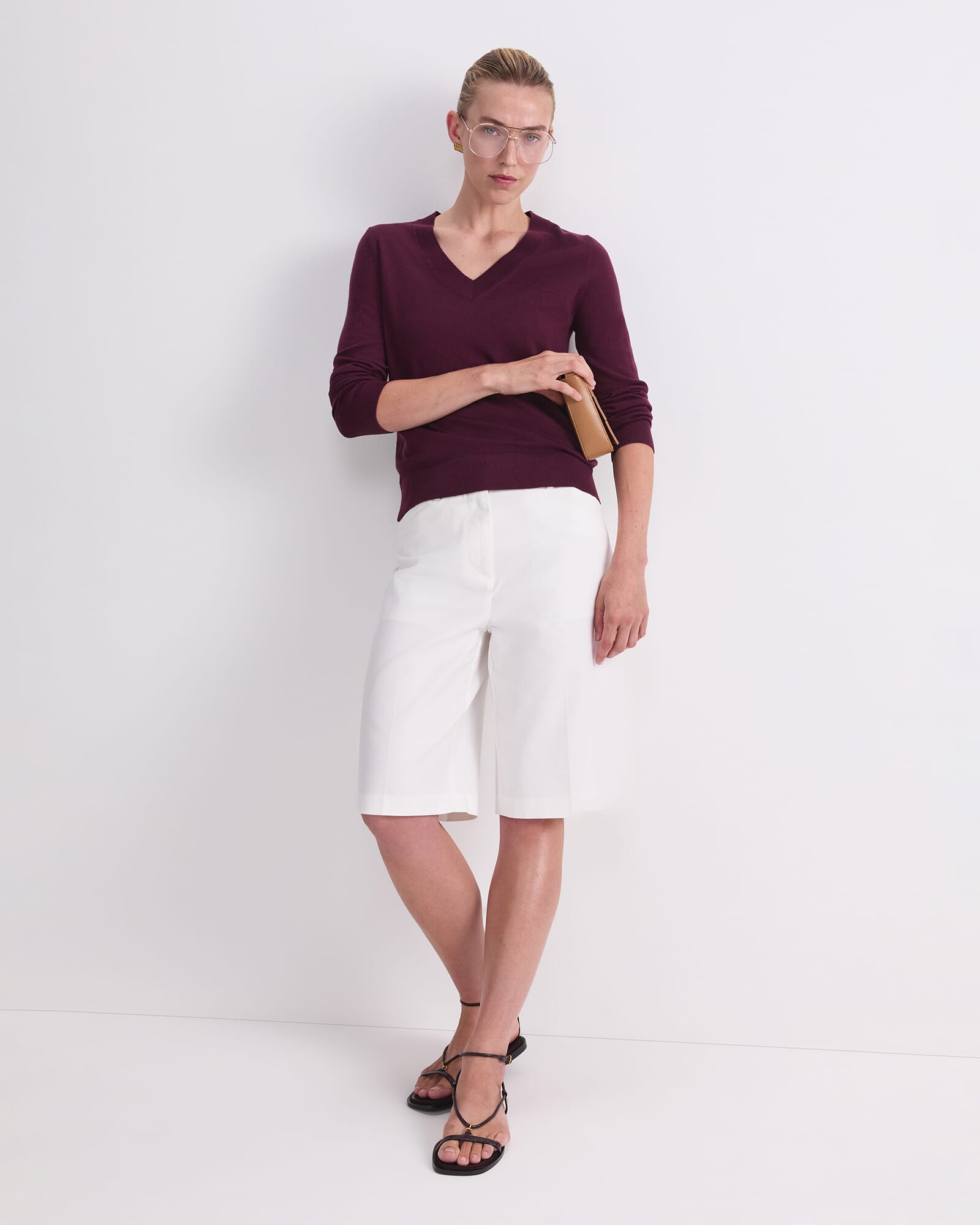 Francis Merino V-Neck Knit