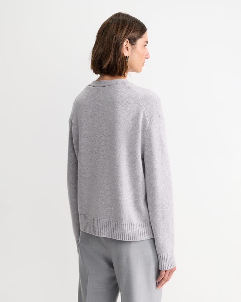 Sunshine Oversized Cardigan in GREY MELANGE