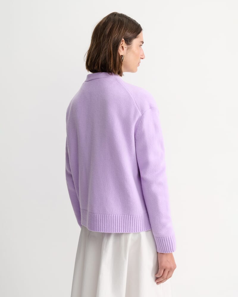 Sunshine Oversized Cardigan in SOFT LILAC