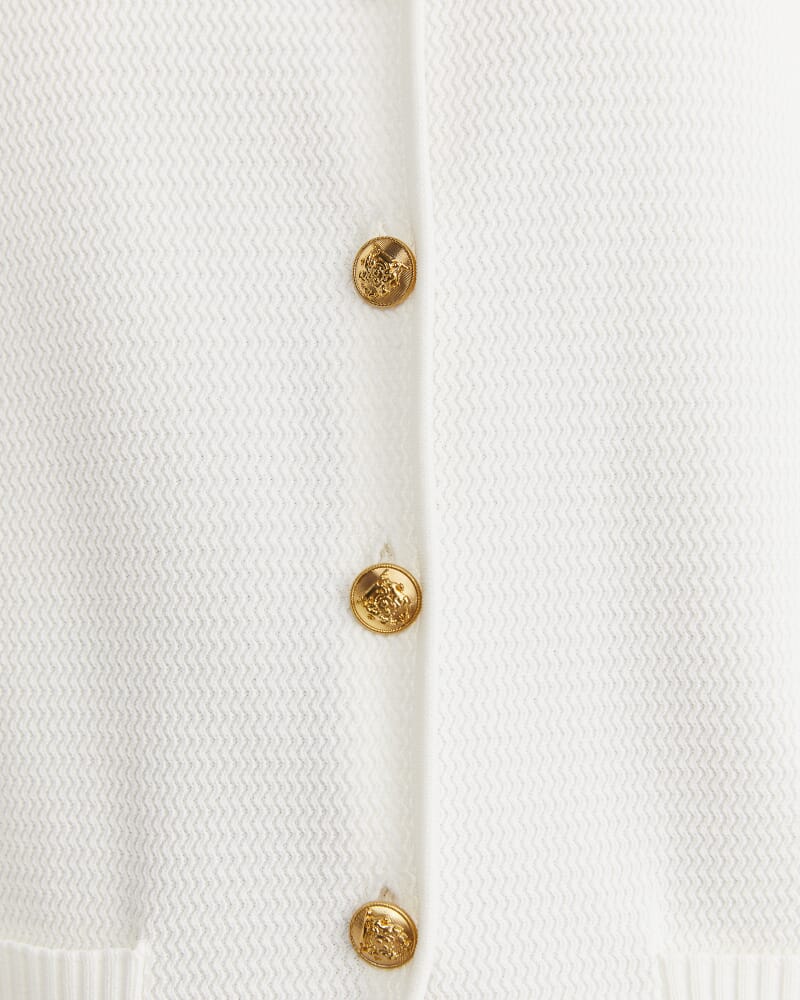 Maxine Milano Vest in MILK