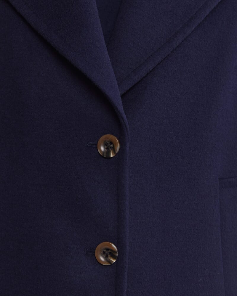 Saskia Single Breasted Jacket in NAVY