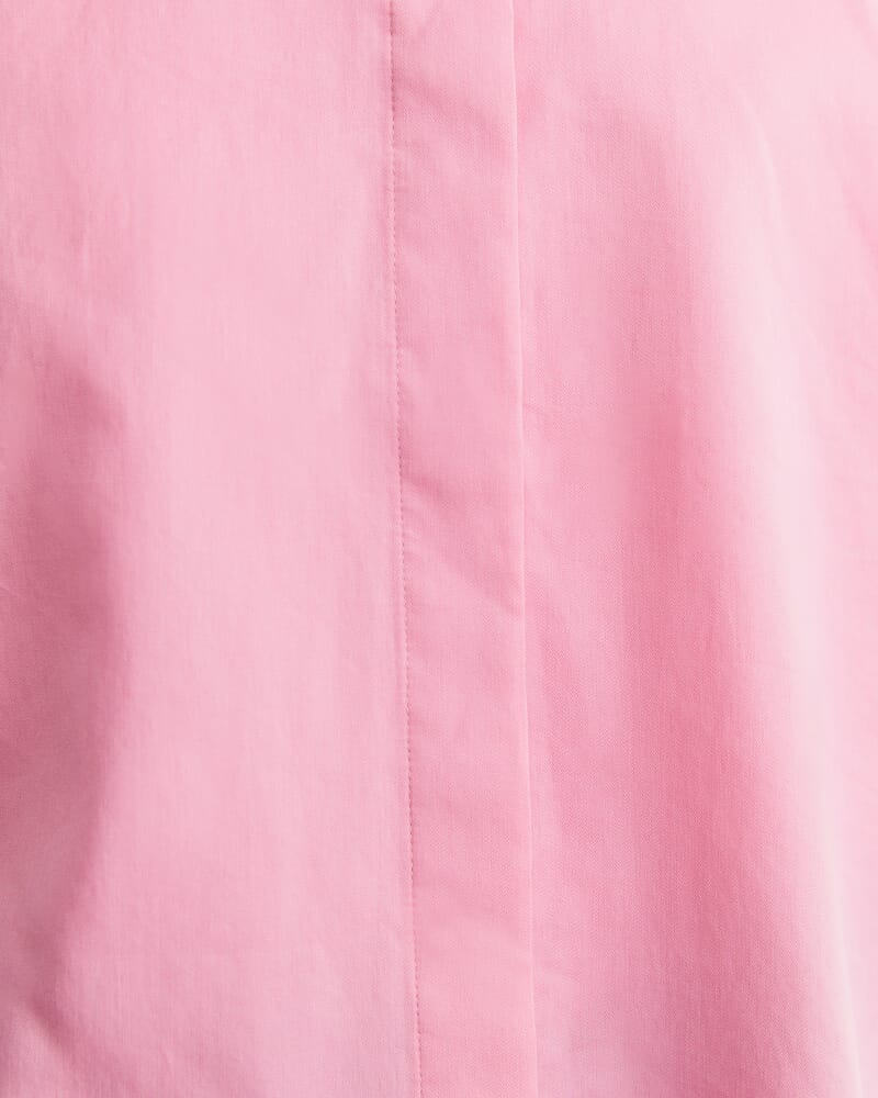 Hannah Cotton Silk Shirt in ROSEBERRY