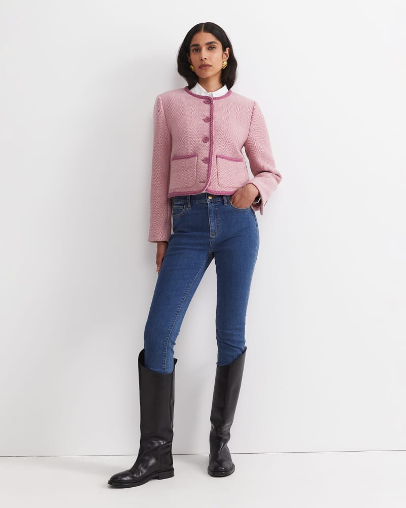 Rosina Lady Jacket in DUSTY PINK