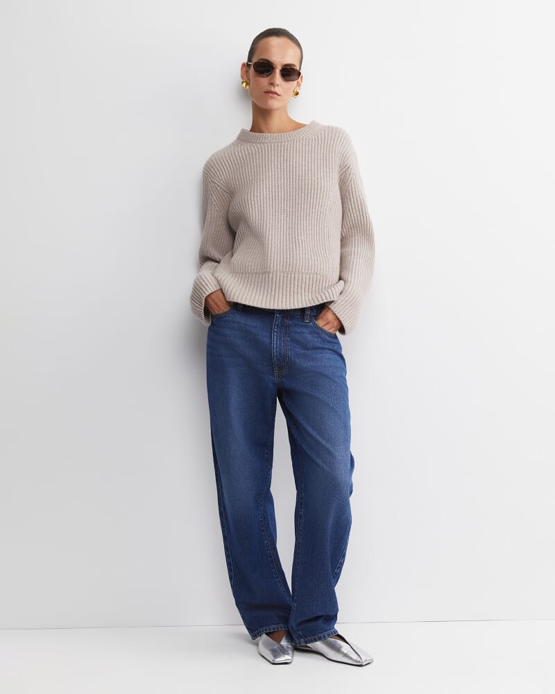 Sunshine Textured Knit in MINK