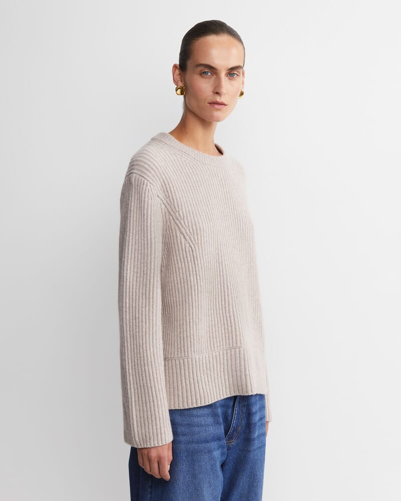 Sunshine Textured Knit in MINK