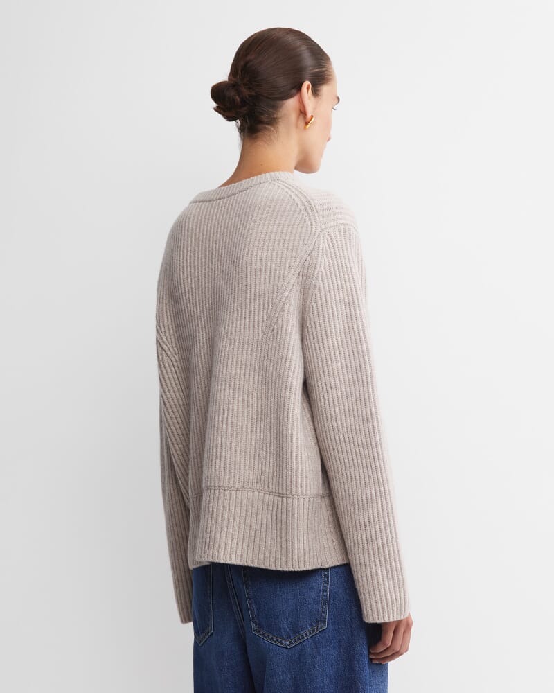 Sunshine Textured Knit in MINK