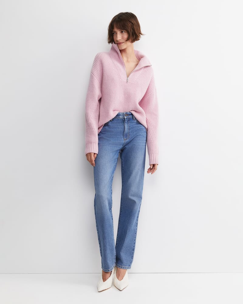 Victoria Straight Leg Pant in LIGHT WASH