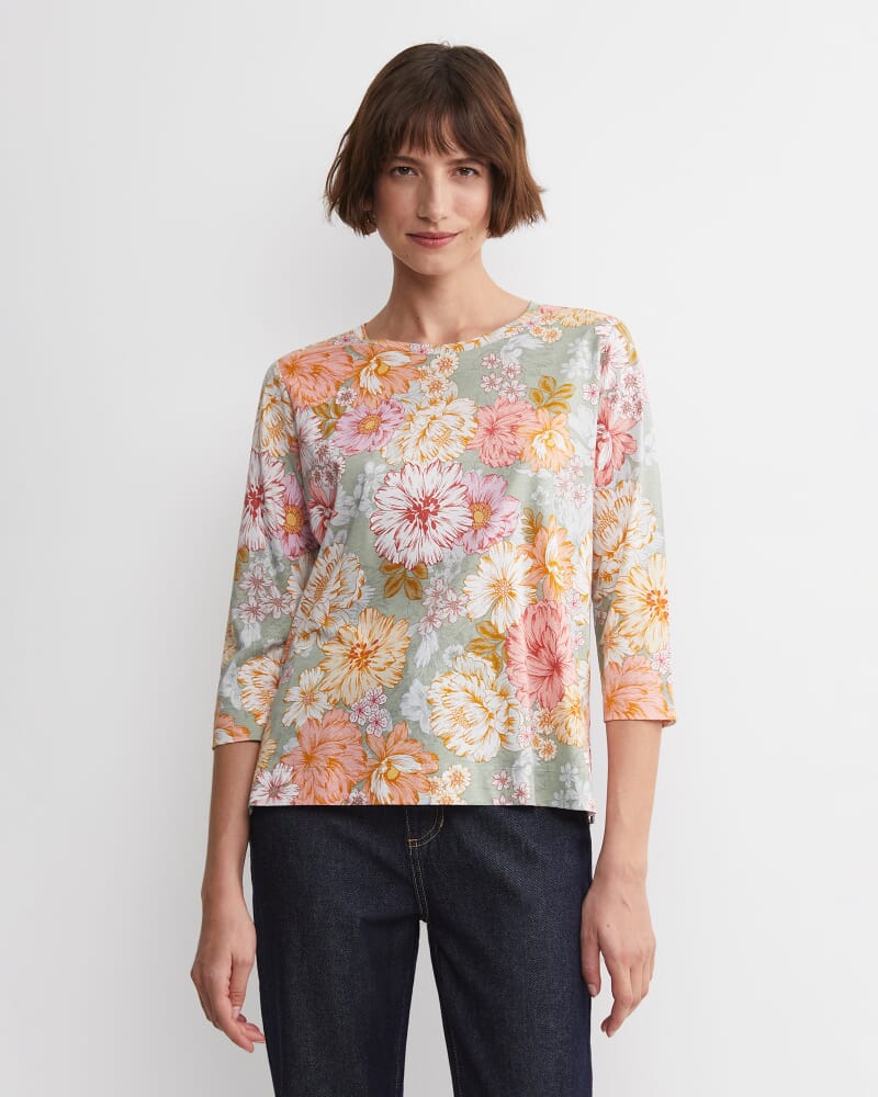 Winter Sweet Mercerised Tee in MULTI