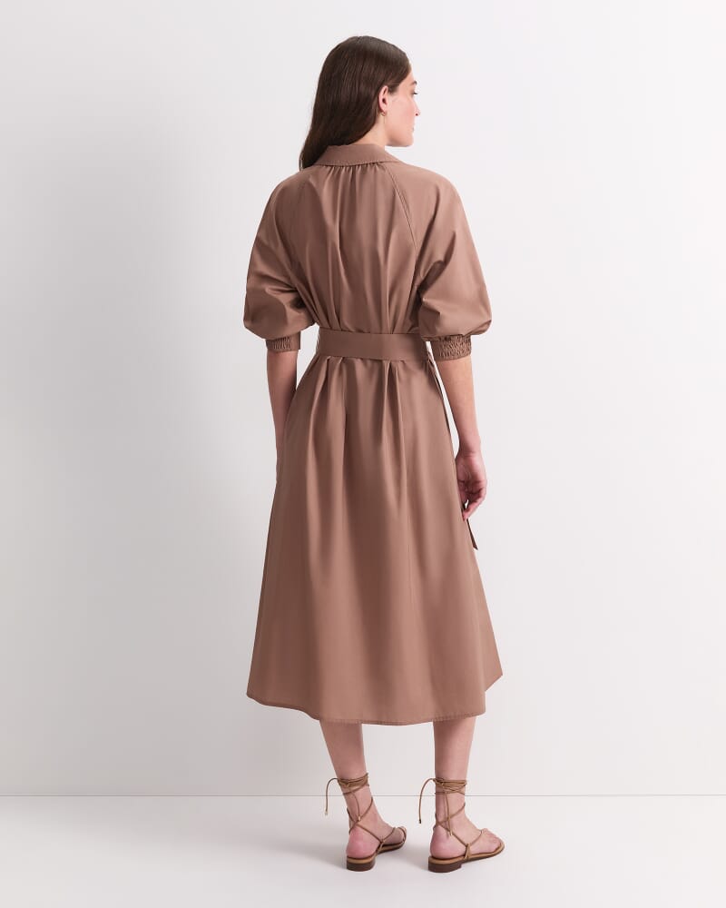 Lorelei Midi Dress in MOCHA
