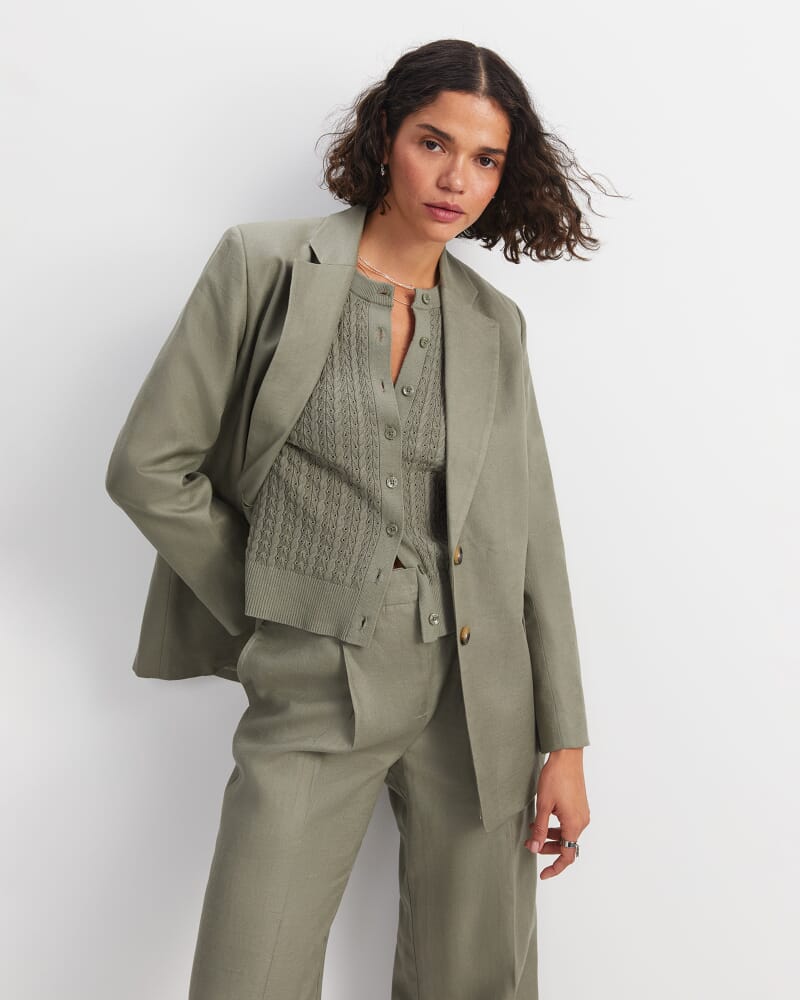Clara Linen Jacket