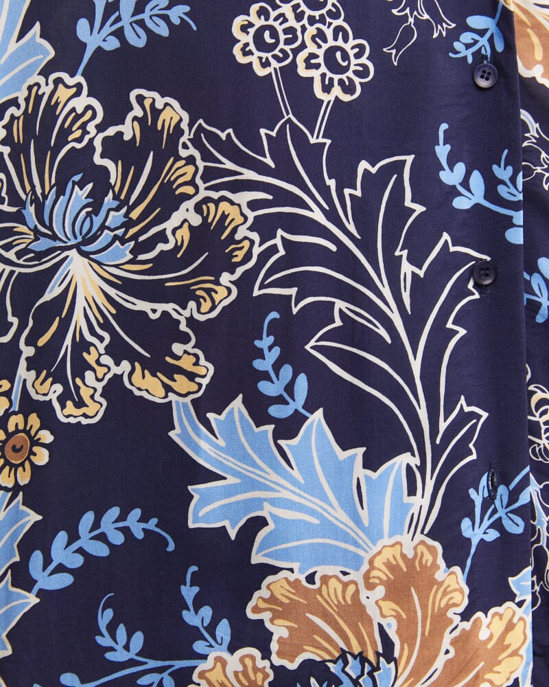 Poppy Liberty Short Sleeve Blouse in MULTI